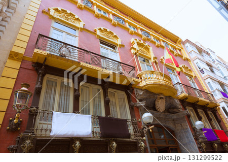 Cartagena Casino Modernist architecture at Spain Cartagena Casino Modernist architecture at Spain 131299522