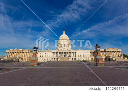 Capitol building Washington DC east facade US 131299523
