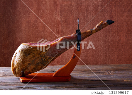 Iberian ham pata negra from Spain Iberian ham pata negra from Spain 131299617