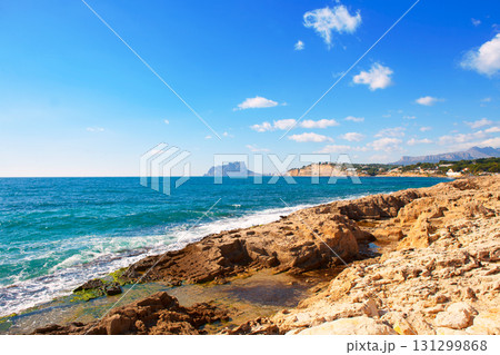 Ifach Penon view from Moraira alicante 131299868
