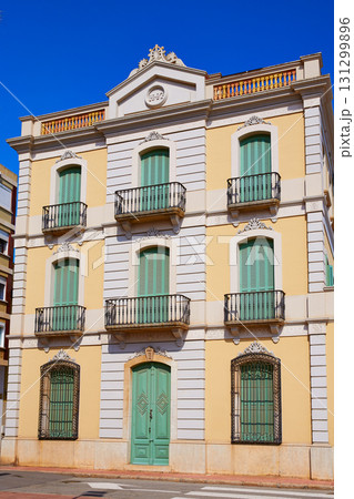 Lloret de Mar mediterranean facade in Costa Brava at Catalonia 131299896