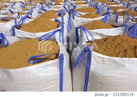 sandbag white big bag sand sacks on quarry sandbag white big bag sand sacks on quarry 131300119