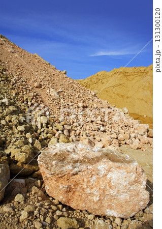 sand quarry mounds of varied construction sands color sand quarry mounds of varied construction sands color 131300120