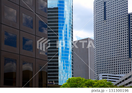Houston Texas Skyline with modern skyscapers 131300196