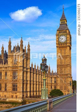 Big Ben Clock Tower in London England Big Ben Clock Tower in London England 131300273
