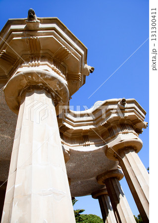 Hundred Columns Chamber Barcelona Park Guell 131300411