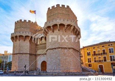 Valencia Torres de Serranos tower 131300492