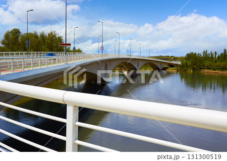 Zamora Poetas bridge over Duero river Spain Zamora Poetas bridge over Duero river Spain 131300519