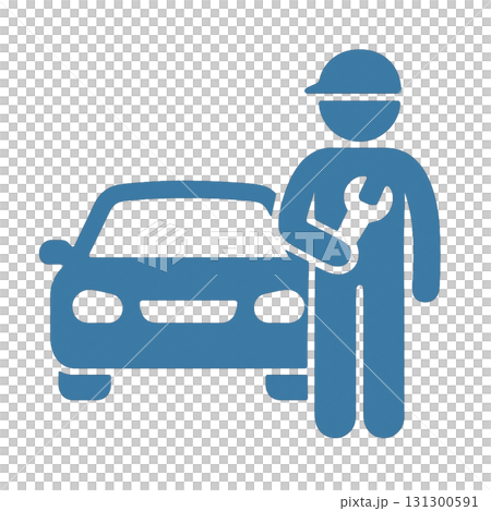 汽車修理工象形圖 131300591