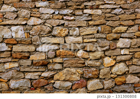Masonry in Spain, old stone walls 131300808