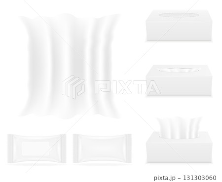 tissue box and package vector illustration tissue box and package vector illustration 131303060