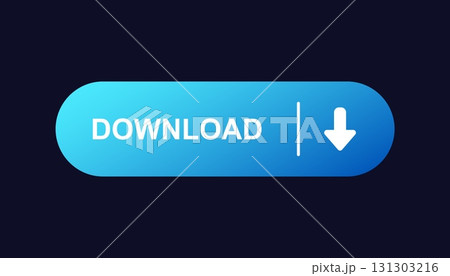 Blue download button with white text and arrow for digital files and applications Blue download button with white text and arrow for digital files and applications 131303216