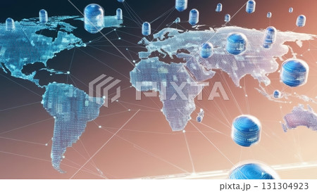 World map surrounded by floating coins representing global economy and currency exchange dynamics World map surrounded by floating coins representing global economy and currency exchange dynamics 131304923