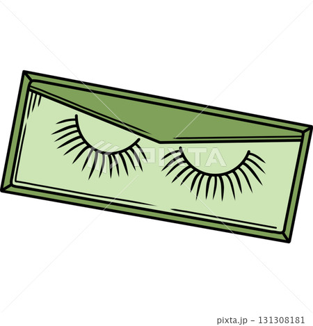 False eyelashes  131308181