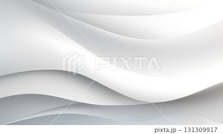 Minimal white background with subtle shapes and soft shadows. Ideal for clean branding, presentations, and modern design projects. 131309917