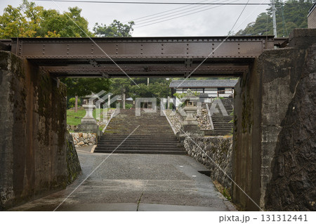 海の京都　山王宮日吉神社参道　丹鉄の鉄橋2 131312441