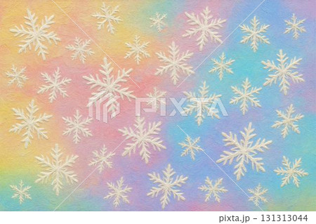壁紙 雪の結晶 レインボーカラー ベクター 壁紙 雪の結晶 レインボーカラー ベクター 131313044