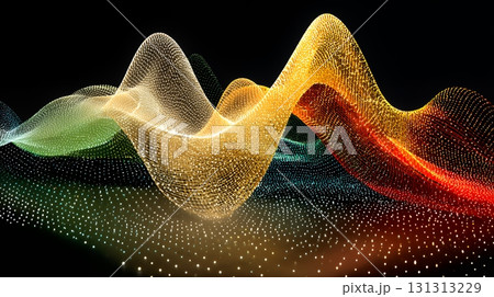 デジタルマトリックスデータ波形が作り出す仮想世界