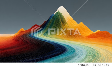 デジタルマトリックスデータ波形が作り出す仮想世界