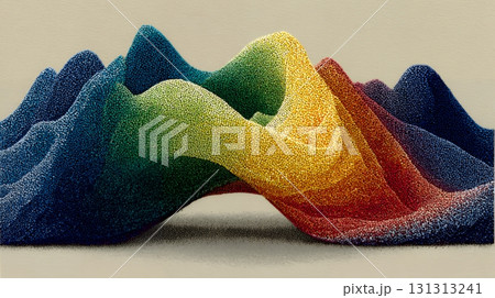 デジタルマトリックスデータ波形が作り出す仮想世界