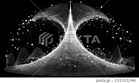 デジタルマトリックスデータ波形が作り出す仮想世界