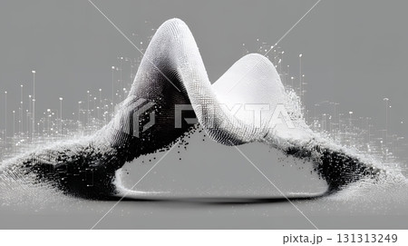 デジタルマトリックスデータ波形が作り出す仮想世界