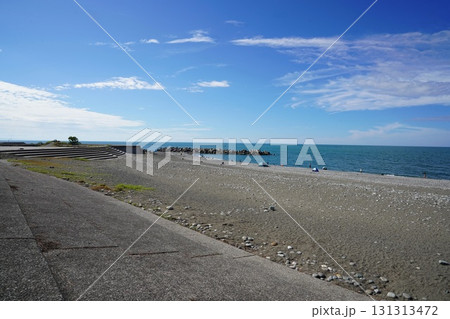富山県　宮崎　境海岸 131313472