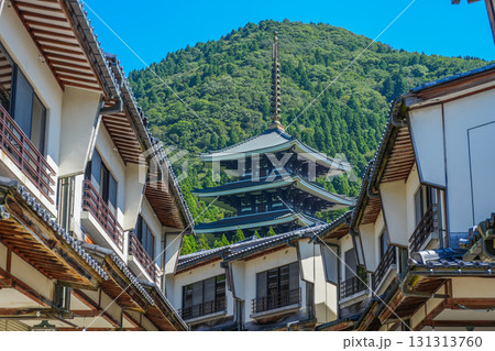 清大寺五重塔が見える風景 福井県 清大寺五重塔が見える風景 福井県 131313760