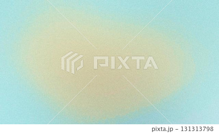 The image displays a pale yellow orb fading into a soft, grainy light blue gradient 131313798