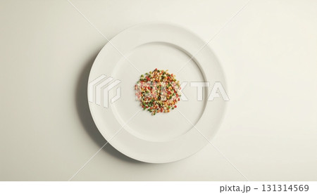 microgreen seed for planting on plate healthy salad food 131314569