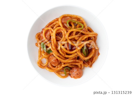 透明背景(png)に美味しそうなナポリタンスパゲッティ 透明背景(png)に美味しそうなナポリタンスパゲッティ 131315239