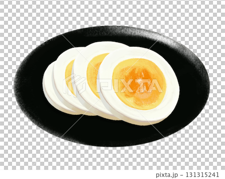 水煮蛋4片（黑盤） 131315241
