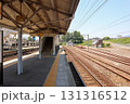 中央本線甲斐大和駅のホームから見た風景 131316512