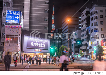 《東京都》浜松町エリア・都市夜景 131317053