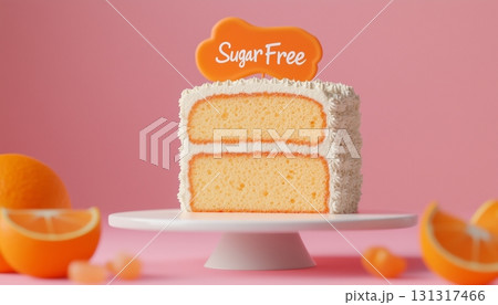 Orange fruit sponge cake delicious citrus cake bread with sugar free Orange fruit sponge cake delicious citrus cake bread with sugar free 131317466