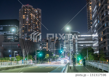 《東京都》港区芝浦エリア・都市夜景 《東京都》港区芝浦エリア・都市夜景 131317596