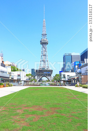 愛知県名古屋市、名古屋テレビ塔の風景 愛知県名古屋市、名古屋テレビ塔の風景 131318117