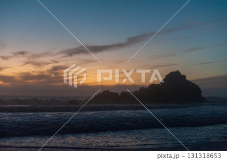 Sunset at Pfeiffer beach 131318653