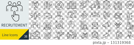 リクルートに関するアイコンセット 131319368