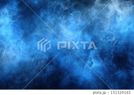 Abstract blue background with swirling textures and shades of deep colors 131320183