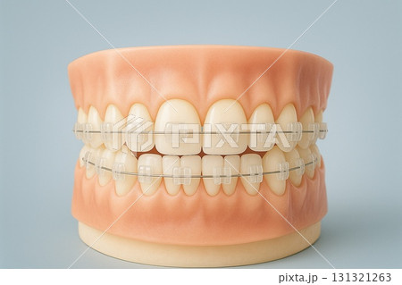 歯の矯正　歯並び　orthodontics 131321263