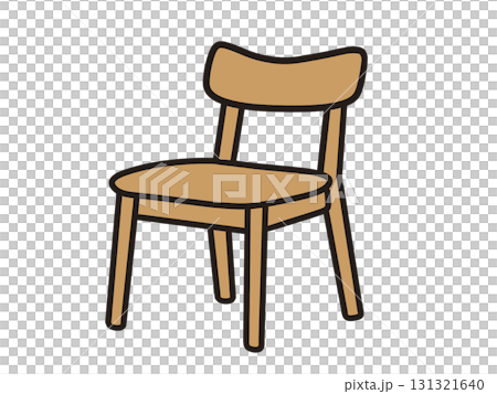 Scandinavian furniture and chair illustrations 131321640