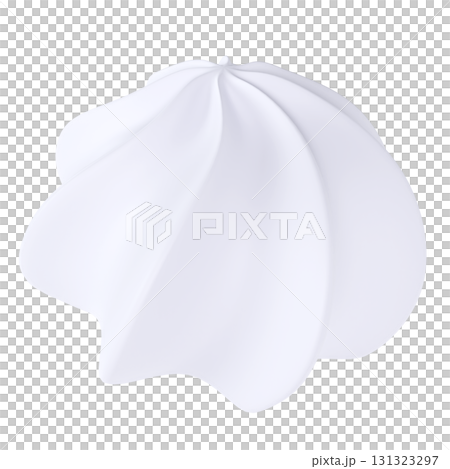 新鮮奶油、生奶油、插圖、剪紙、模型、裝飾、蛋糕、 3D 渲染圖像 131323297