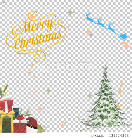 クリスマスのおしゃれなイラスト 131324398
