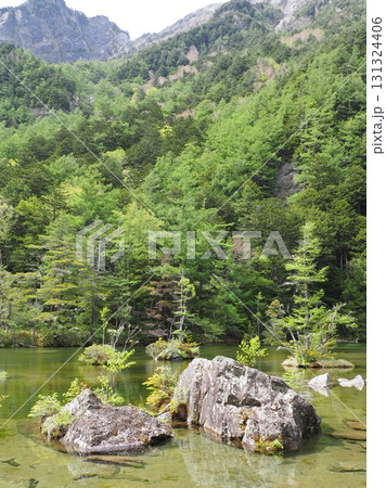 上高地 明神池 二の池 上高地 明神池 二の池 131324406