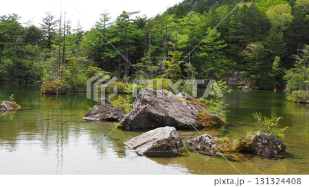 上高地 明神池 二の池 上高地 明神池 二の池 131324408