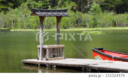 上高地 明神池 一の池 131324574