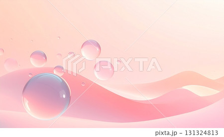 マットなパステルグラデーション背景、ミニマルデザイン向け マットなパステルグラデーション背景、ミニマルデザイン向け 131324813