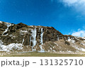 南アイスランドの名もない滝と星空の幻想的な風景 131325710