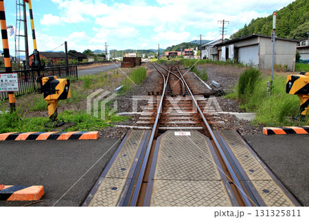 JR久大線豊後森駅から続く線路 131325811
